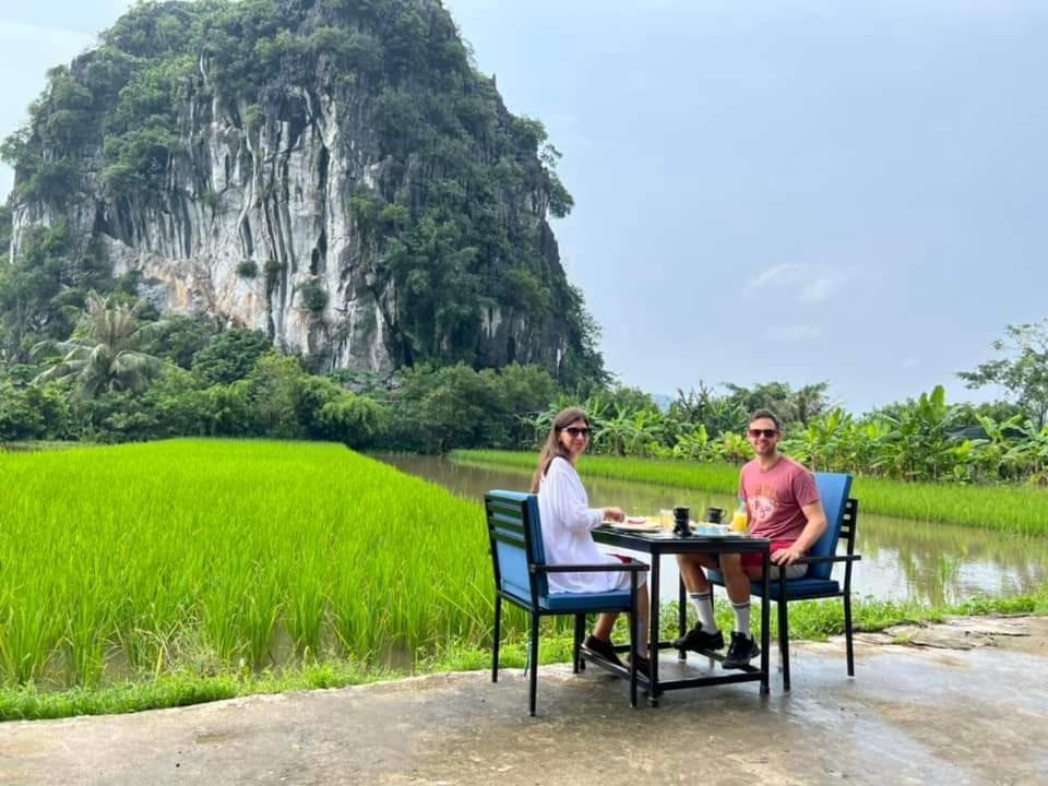 Вилла Tam Coc Horizon Bungalow Ниньбинь Экстерьер фото